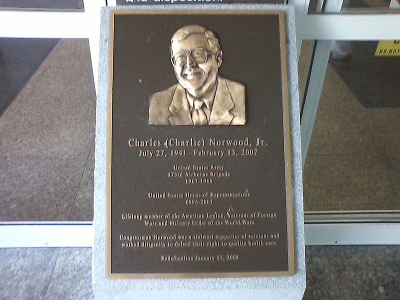 File:Charlie Norwood re-dedication plaque.jpg