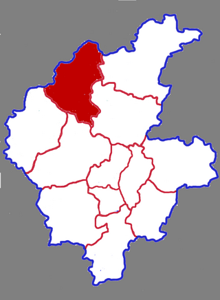 <span class="mw-page-title-main">Mengyin County</span> County in Shandong, Peoples Republic of China