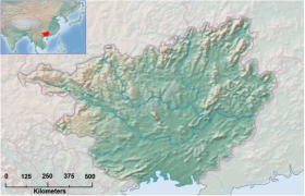 (Katso tilanne kartalla: Guangxi)