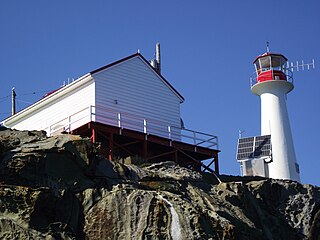 Chrome Island lighthouse lighthouse in British Columbia, Canada