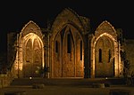 Thumbnail for File:Church of the virgin of the burgh Rhodes 14th century night.jpg