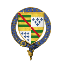 Coat of arms of Sir Edward Poynings, KG.png