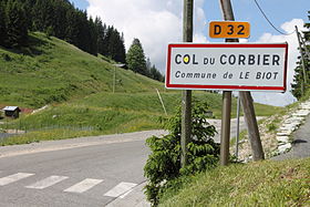 Image illustrative de l’article Col du Corbier