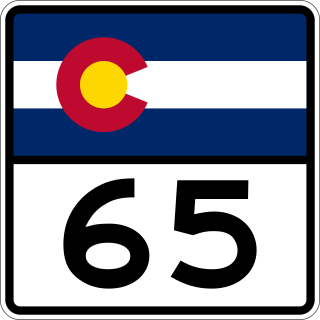 <span class="mw-page-title-main">Colorado State Highway 65</span> State highway in Colorado, United States