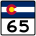 Ruta 65 de la carretera estatal de Colorado
