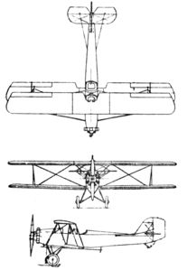 Consolidated Courier 3-view L'Air 15 aprilie 1928.png