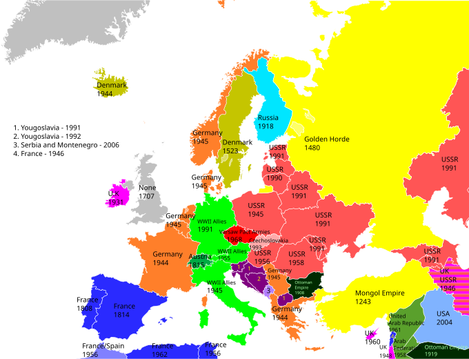 File:Countries of Europe last subordinations.svg