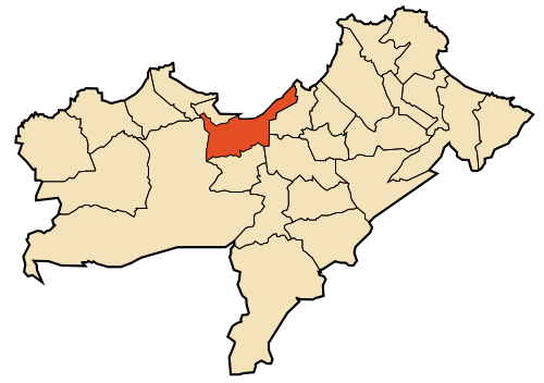 Location of Oran