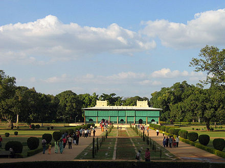 Tipu Sultan's summer palace at Srirangapatna, Karnataka