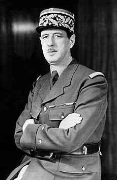 de Gaulle v roku 1942