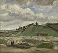 The Hill of Montmartre with Quarry 1886 Van Gogh Museum, Amsterdam (F230)