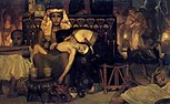 De dood van de eerstgeborene van de Farao, Alma-Tadema