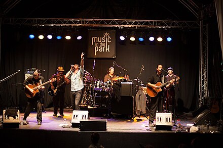 Concert au Festival de Montreux en 2012.