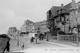 Rue Aguado kolem roku 1905