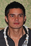 Dingdong Dantes at the Eat Bulaga! Press Conference, July 2008.JPG