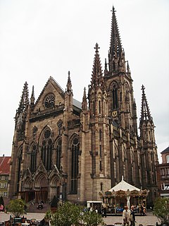 Temple Saint-Étienne Church in Mulhouse, France