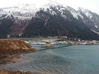 <span class="mw-page-title-main">Juneau–Douglas Bridge</span> Bridge in Alaska, USA