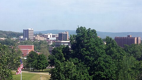 Downtown Fayetteville from Old Main 001.jpg