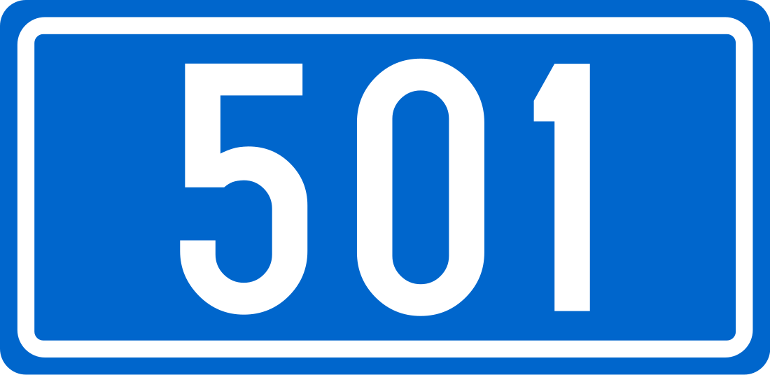 D501 road