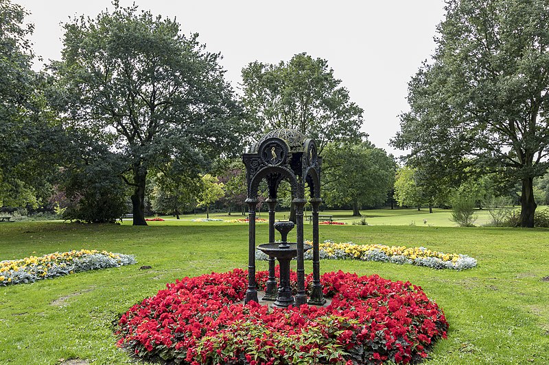 File:Drinking Fountain Circa 50 Metres South Of Stable Block To Astley Hall-2.jpg