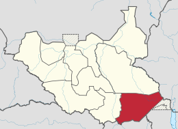 Equatoria Orientale – Localizzazione