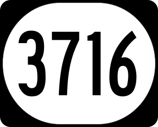 <span class="mw-page-title-main">Kentucky Route 3716</span> Highway in Kentucky, United States