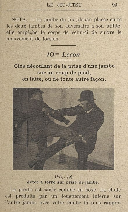 1911 French publication on jujutsu