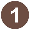 Eo circle brown number-1.svg