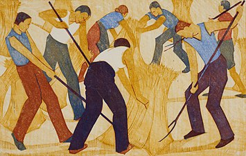 Harvest [Récoltes] (1932), Wellington, Te Papa Tongarewa.