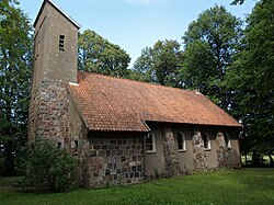 The Protestant (until 1945 Catholic) church in Srokowo / Drengfurth