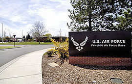 Entrance to Fairchild AFB in 2008