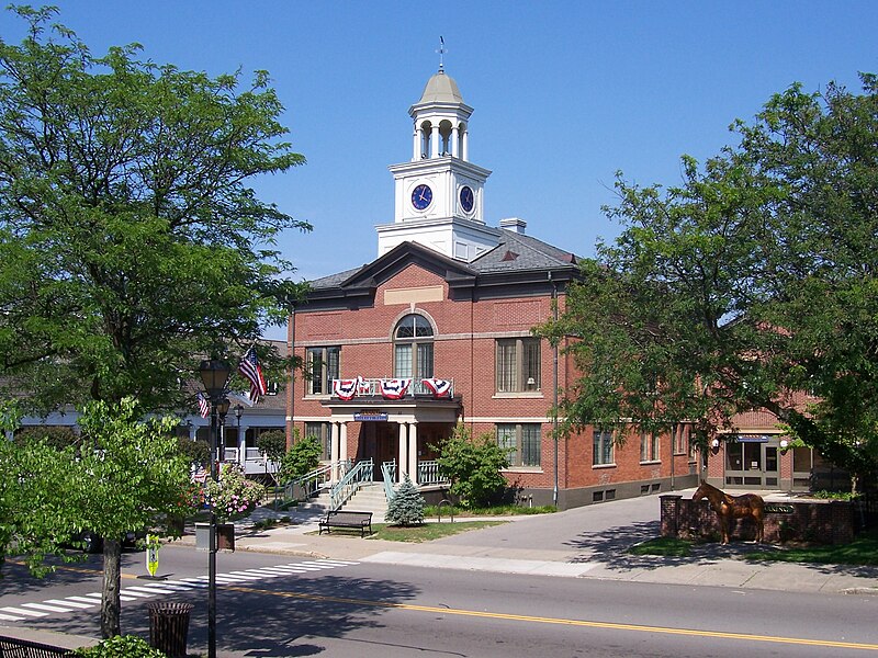 File:Fairport, New York village hall.jpg