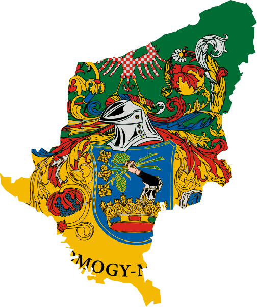 File:Flag-map of Somogy County.svg