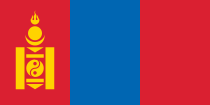 Vlag van  Mongolië