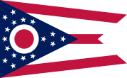 Flagge Ohios, ein Stander