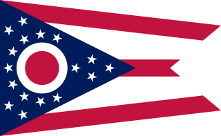 Ohio is a state in the East North Central region of the Midwestern United States. Of the fifty states, it is the 34th largest by area, the seventh most populous, and the tenth most densely populated. The state's capital and largest city is Columbus. Ohio is bordered by Lake Erie to the north, Pennsylvania to the east, West Virginia to the southeast, Kentucky to the southwest, Indiana to the west, and Michigan to the northwest.