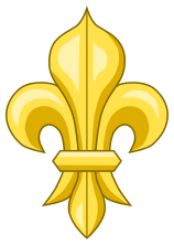 File:Fleur de lys (or).svg