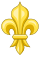 Fleur de lys (or).svg