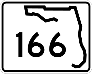 <span class="mw-page-title-main">Florida State Road 166</span> State highway in Florida, United States