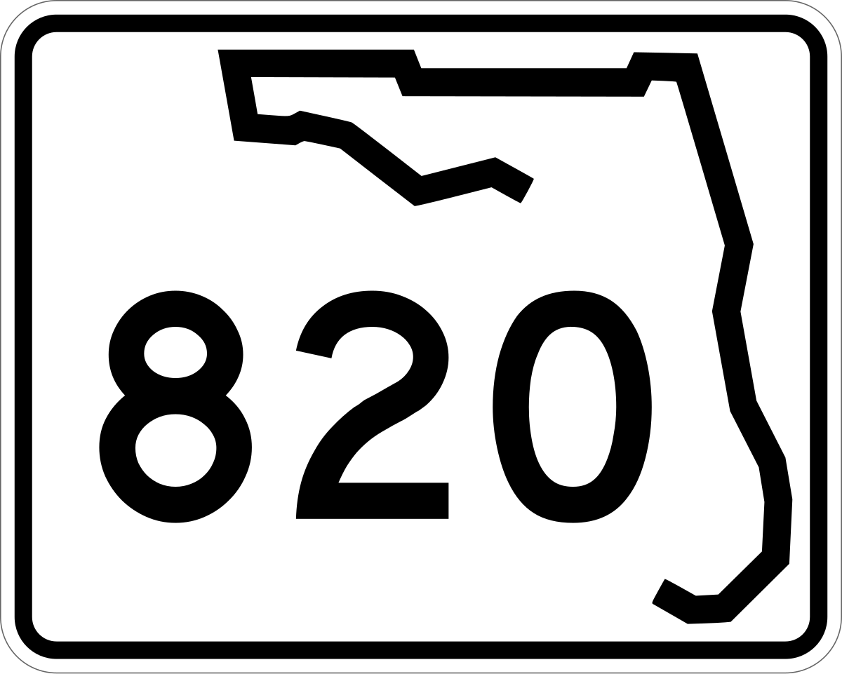 Florida State Road 820 - Wikipedia