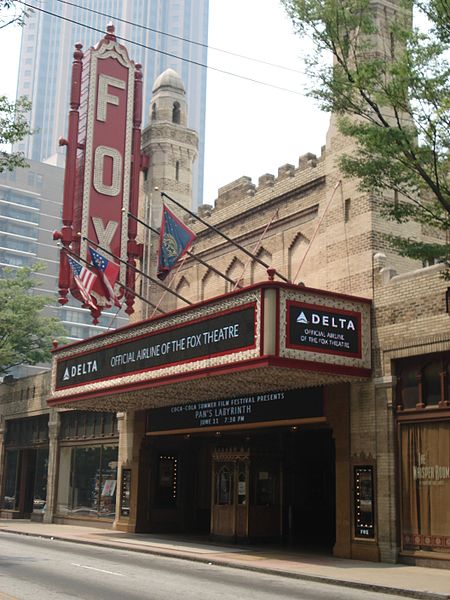 The Fox Theatre, a cultural icon of Atlanta