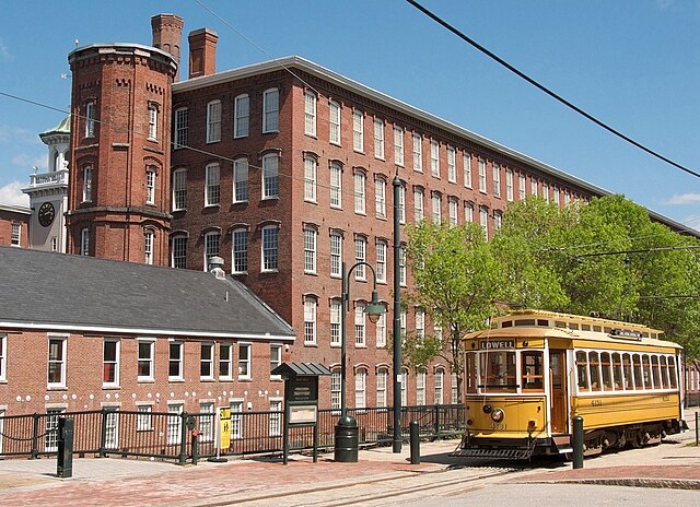 Boott Cotton Mill, Museum and Trolley – Lowell Nat'l. Historical Park
