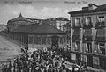 Aspecto original del mercado del Val, anterior a 1900, con su cúpula central.