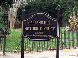 Garland Hill Sign Lynchburg Nov 08.JPG