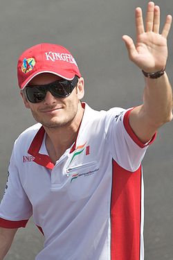 Fisichella Kanadan GP:ssä 2008.