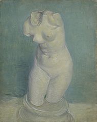 Plaster Cast of a Woman's Torso