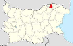 Glavinitsa'nın konumu