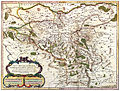 1681, Karte der Grafschaft Mark