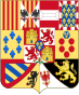 Grandes armoiries royales d'Espagne (1761-1868 et 1874-1931) - Variante de forme.svg