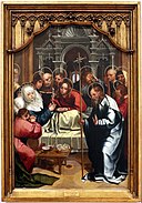Gregório lopes (o jorge leal), retablo del paradiso, 1523 circa, 08 dormitio virginis.jpg